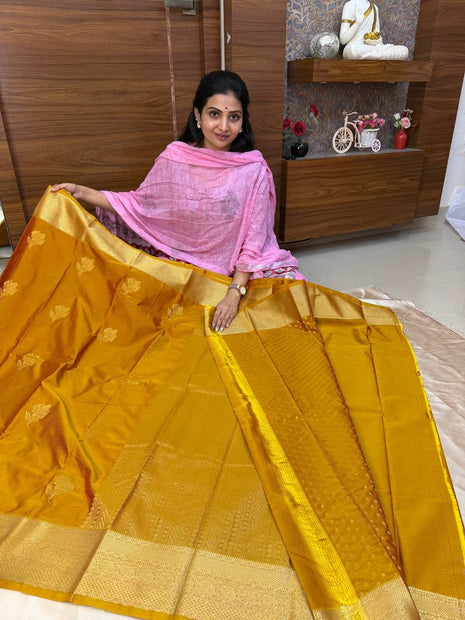 Premium Kanchi Gold Zari