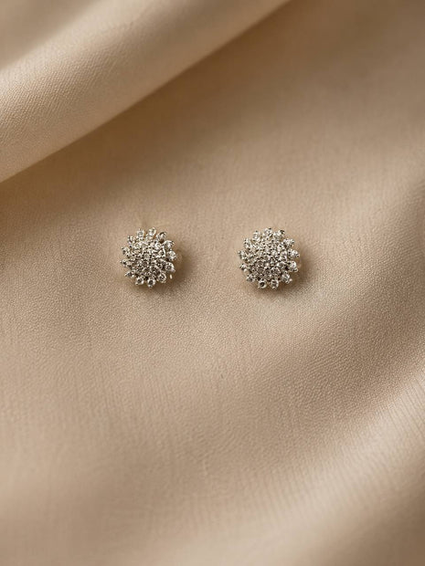 Diamond look Stone Earring
