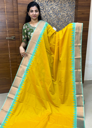 Retta Patta Border Silk