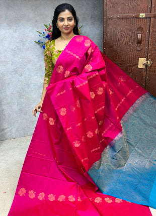 Border Less Kanchi Silk