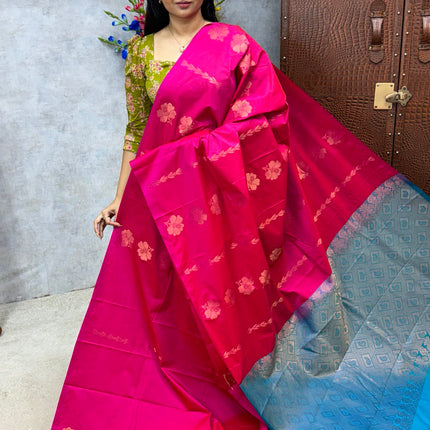 Border Less Kanchi Silk