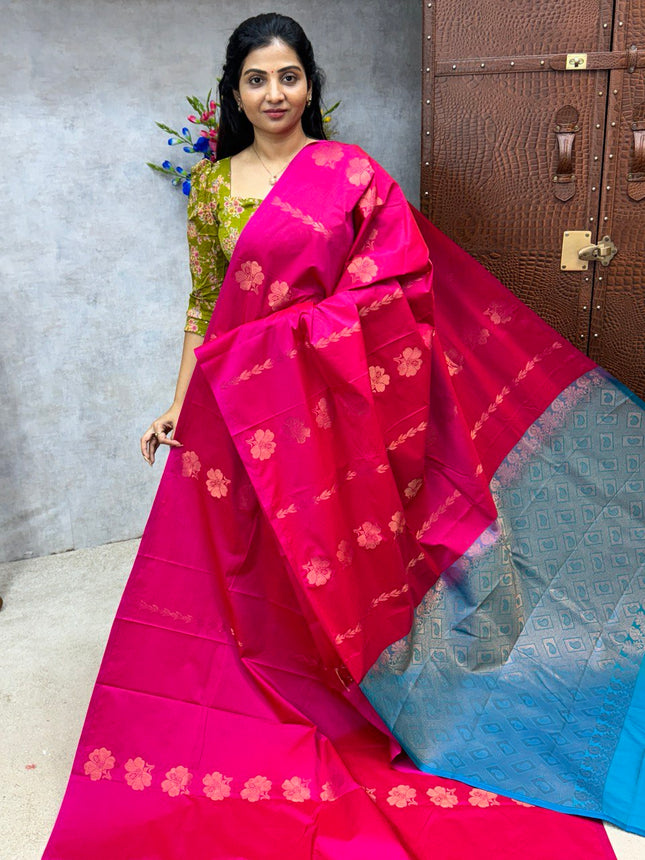 Border Less Kanchi Silk