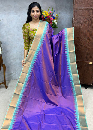 Retta Patta Border Silk