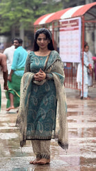 Kota Doria Salwar Suit  (UNSTITCHED)