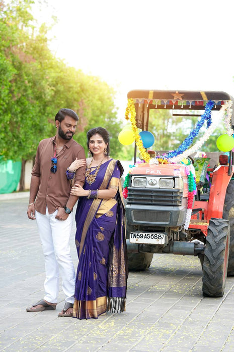 Kanchi Silk Gold Zari