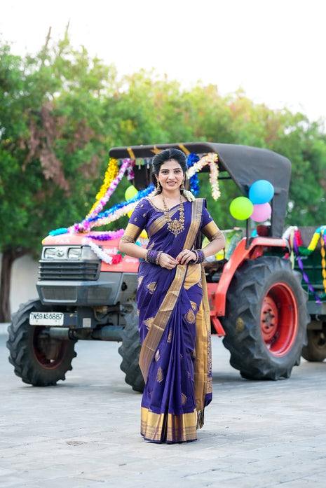 Kanchi Silk Gold Zari