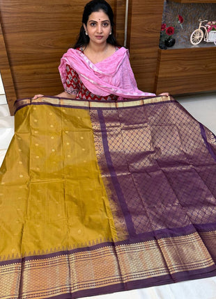 Semi Gadwal Saree
