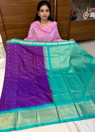 Semi Gadwal Saree