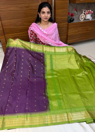 Semi Gadwal Saree