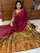 Lehenga is Free Size (Semi Stitched )