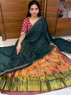 Lehenga is Free Size (Semi Stitched )