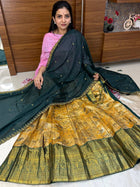 Lehenga is Free Size (Semi Stitched )