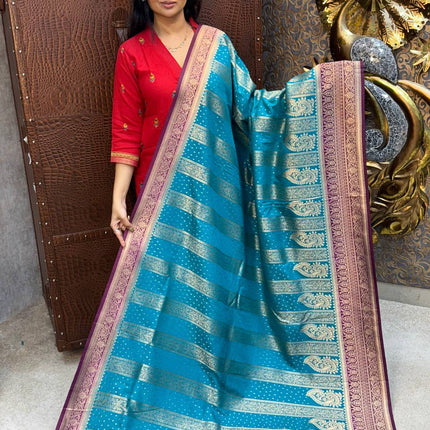 Pure Georgette Banarasi