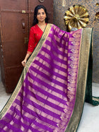 Pure Georgette Banarasi