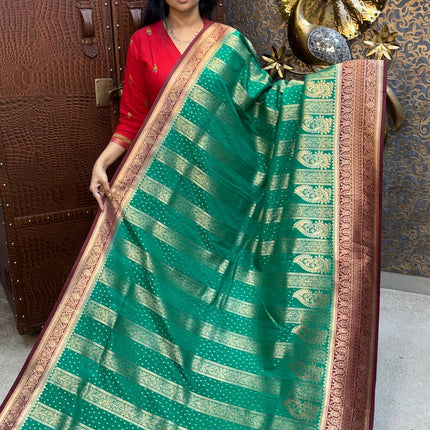 Pure Georgette Banarasi