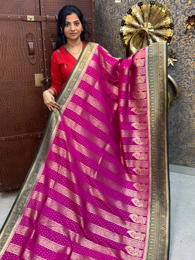 Pure Georgette Banarasi