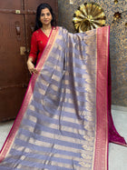 Pure Georgette Banarasi