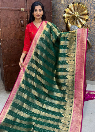Pure Georgette Banarasi