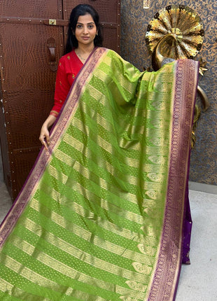 Pure Georgette Banarasi