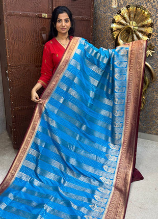 Pure Georgette Banarasi