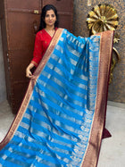 Pure Georgette Banarasi