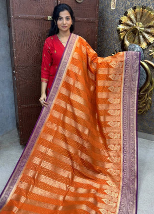 Pure Georgette Banarasi