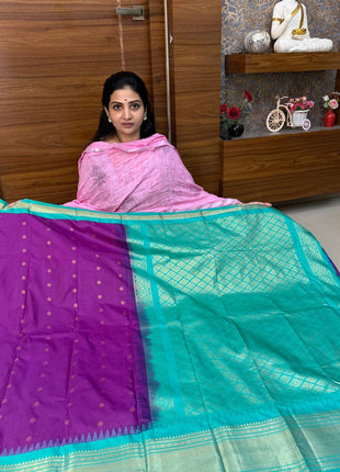 Semi Gadwal Saree