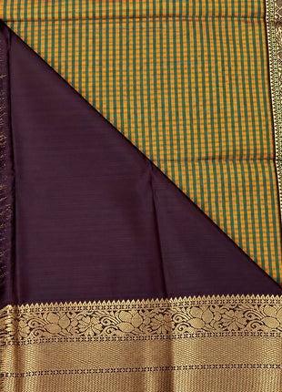 Premium Kanchi With Madras Checks Saree