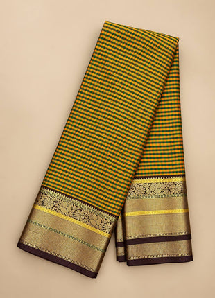 Premium Kanchi With Madras Checks Saree