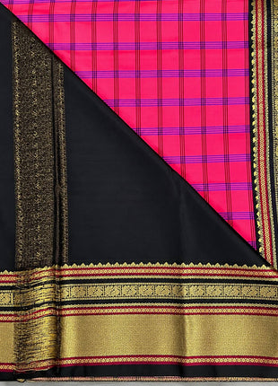 Premium Kanchi With Madras Checks Saree