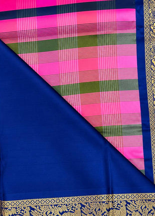 Premium Kanchi With Madras Checks Saree