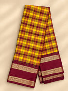 Premium Kanchi With Madras Checks Saree