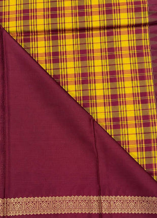 Premium Kanchi With Madras Checks Saree