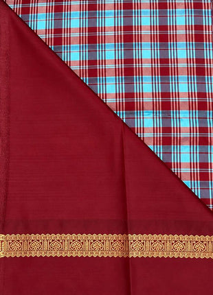 Premium Kanchi With Madras Checks Saree