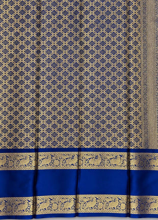 Premium Kanchi With Madras Checks Saree
