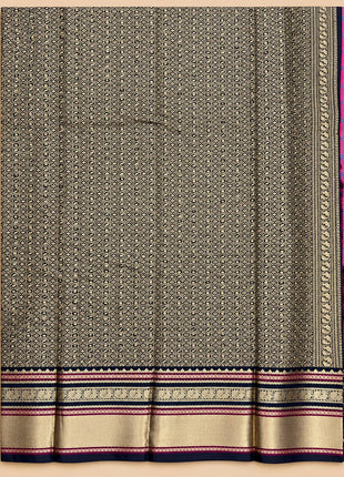 Premium Kanchi With Madras Checks Saree