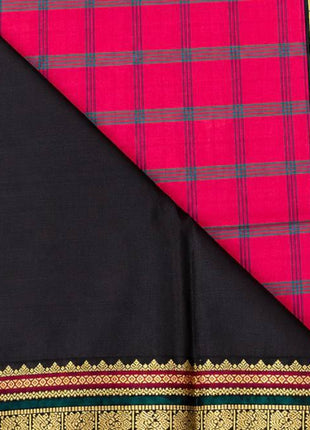 Premium Kanchi With Madras Checks Saree