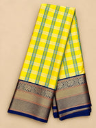 Premium Kanchi With Madras Checks Saree