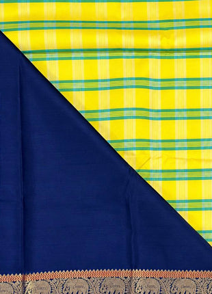 Premium Kanchi With Madras Checks Saree