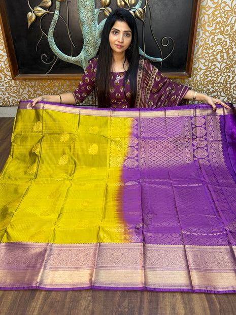 Premium Kanchi Gold Zari