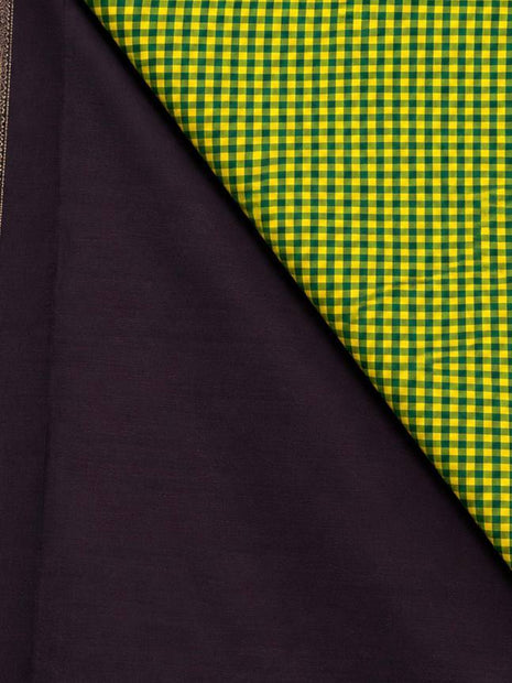 Premium Kanchi With Madras Checks Saree