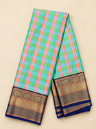 Premium Kanchi With Madras Checks Saree