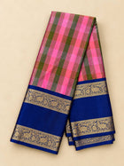 Premium Kanchi With Madras Checks Saree