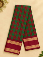 Premium Kanchi With Madras Checks Saree