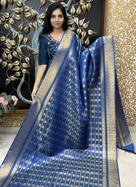 Kanchi Silk Gold Zari