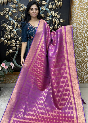 Kanchi Silk Gold Zari