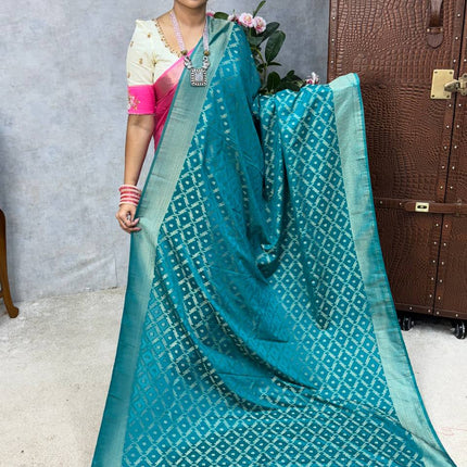 Pure Georgette Banarasi