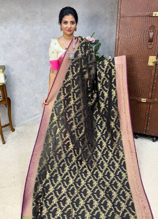Pure Georgette Banarasi