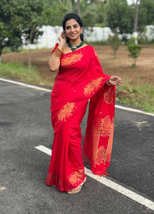 Mulberry Saree
