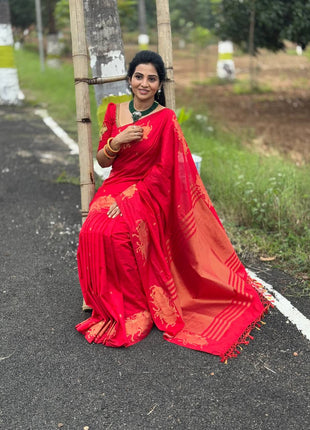Mulberry Saree
